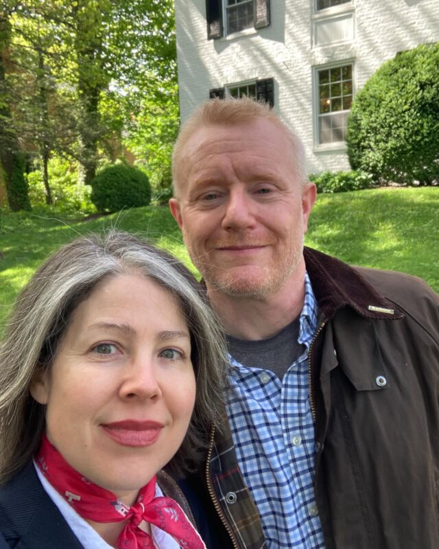 Brunch at the #generallewisinn in #LewisburgWV for our 28th anniversary. Delicious food and the best company ❤️ #marriedlove #authorlife #authorsofinsta #wvauthor #wvwriter #barksandbeanscafecozymystery #wvbooks #mysteryauthor #wildandwonderfulwv #almostheavenwv